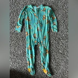 Posh Peanut Bamboo Footie